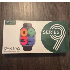 KW19 Max Smartwatch Gold New Fitness Tracker, Heart Rate, Sleep M, iOS & Android